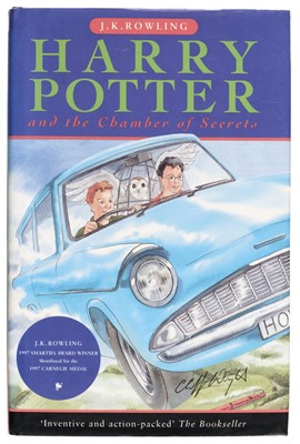 Lot 708 - Rowling (J. K.) Harry Potter and the Chamber of Secrets, 1st edition, 1999