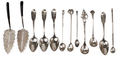 Lot 506 - Mixed Silver. A large collection of mixed silver cutlery