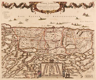 Lot 133 - Holy Land. De Wit (Frederick), Terra Sancta sive Promissionis olim Palestina..., circa 1680