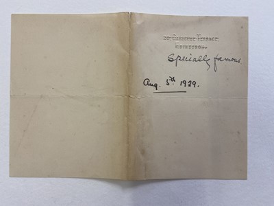 Lot 181 - Livingstone (David, 1813-1873). Autograph Letter Signed, 22 May 1857