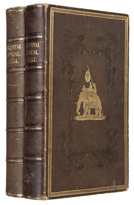 Lot 15 - Daniell (William, illustrator). The Oriental Annual, or Scenes in India, Large Paper Copies, 1834-35