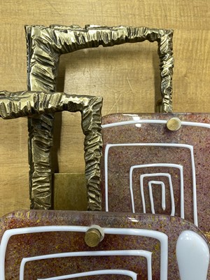 Lot 443 - Brotto (Angelo, 1914-2002). An abstract wall light, circa 1960