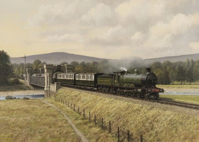 Lot 1 - Broom (Gerald, 1944-). 'Gordon Castle' crossing the River Tilt near Blair Atholl