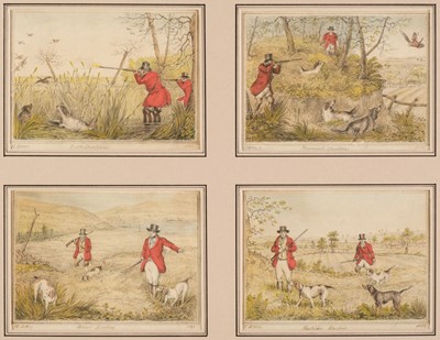 Lot 71 - Alken (Henry, 1774-1850). Shooting for Game, 1822, watercolour