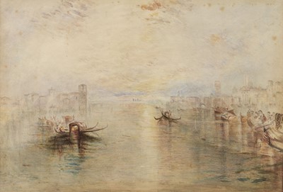 Lot 115 - After Joseph Mallord William Turner (1775-1851). St Benedetto, Looking towards Fusina, c. 1870