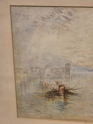 Lot 1 - After Joseph Mallord William Turner (1775-1851). St Benedetto, Looking towards Fusina, c. 1870