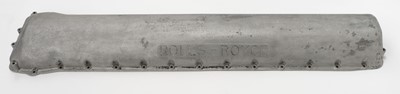 Lot 378 - Rolls Royce. A WWII Rolls Royce Merlin engine rocker cover as fitted to Spitfire and Hurricane