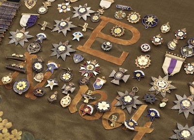 Lot 324 - The Primrose League. A vast collection of Primrose League memorabilia