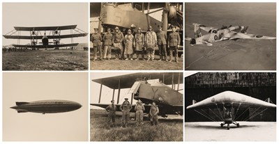 Lot 306 - Aviation Photographs. A collection 1000 + WWI & WWII aircraft photographs