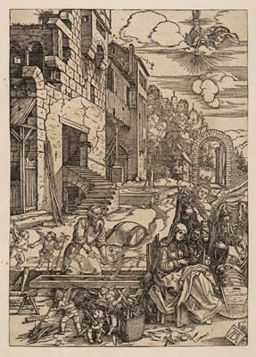 Lot 1 - Dürer (Albrecht, 1471-1528). The Holy Family in Egypt, from The Life of a Virgin, circa 1503