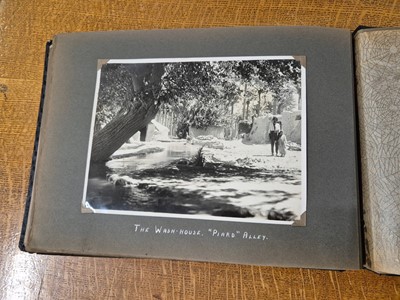 Lot 73 - Iraq. An album containing 48 corner-mounted photographs of Iraq and the Middle East, c. 1932