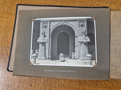 Lot 73 - Iraq. An album containing 48 corner-mounted photographs of Iraq and the Middle East, c. 1932