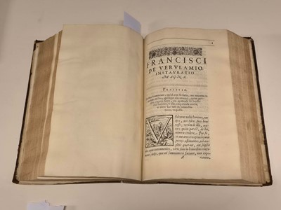 Lot 334 - Bacon (Francis). Instauratio Magna [Novum Organum], 1st edition, 2nd issue, 1620