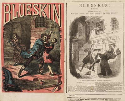 Lot 283 - Penny dreadfuls. Blueskin. A Romance, 2 volumes, 1863-66