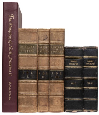 Lot 87 - Smollett (Thomas & Hume David). The History of England..., 3 volumes, James S. Virtue, circa 1845