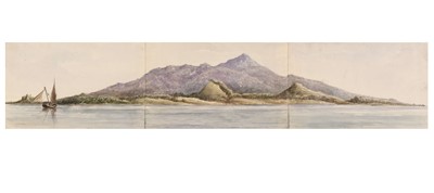 Lot 319 - West Africa. A collection of 13 watercolours of the coast of West Africa, mid-19th century