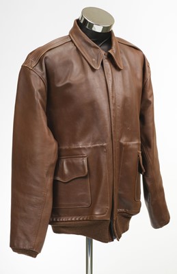 Lot 354 - Doolittle Raid. A WWII-style American Air Force Type A-2 flying jacket signed by five veterans
