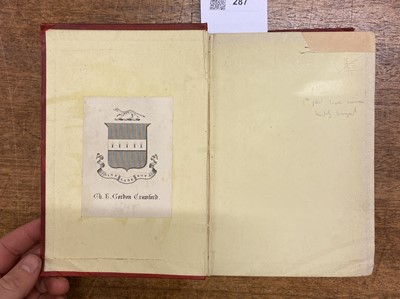 Lot 287 - Engels (Friedrich). The Condition of the Working-Class in England in 1844, 1892