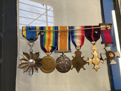Lot 202 - Stout. D.S.O. group to Captain Percy Wyfold Stout, D.S.O., O.B.E., 5 Times Mentioned in Despatches