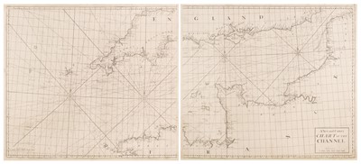 Lot 176 - Sea Charts. The Channel. Halley (E.), A New and Correct Chart..., circa 1728