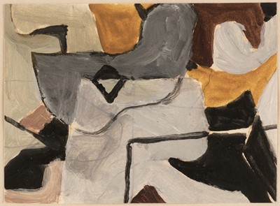 Lot 208 - Canney (Michael, 1923-1999). Abstract Composition, gouache