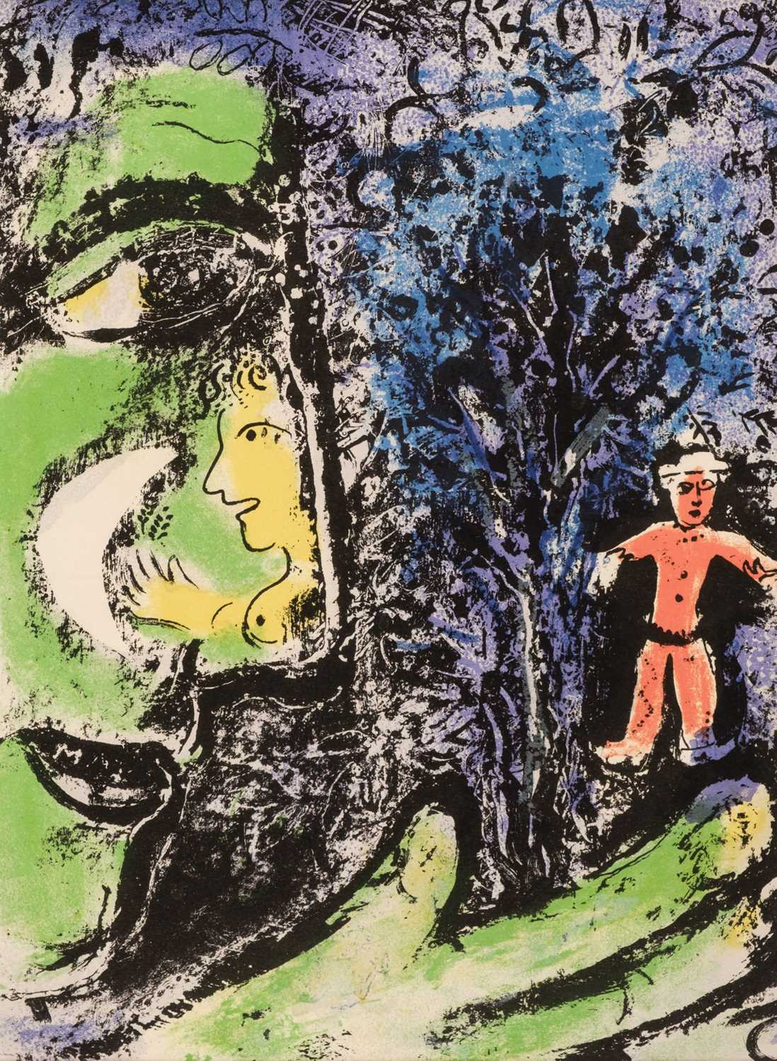 Lot 273 - Chagall (Marc, 1863-1937). La Maison de mon Village, 1960, colour lithograph