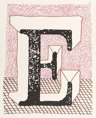 Lot 240 - Hockney (David). Hockney's Alphabet, 1991