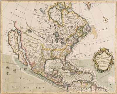 Lot 163 - North America. Seale (R. W.). A Map of North America..., [1744 - 47]