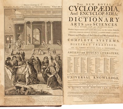 Lot 325 - Howard (George Selby). The New Royal Cyclopaedia, and Encyclopaedia... , [1788-90]