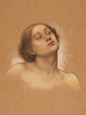 Lot 165 - De Morgan (Evelyn, 1855-1919). A study for The Passing of the Soul at Death, circa 1910-1919