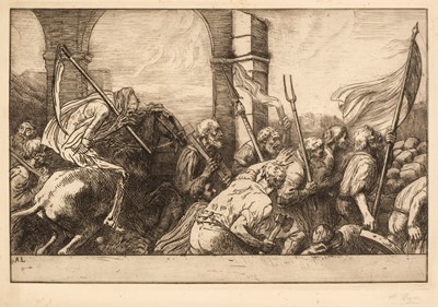 Lot 227 - Legros (Alphonse, 1837-1911). (The Triumph of Death: Departure), etching