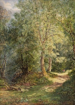 Lot 135 - Wolfe (George, 1834-1890). July in Leigh Woods