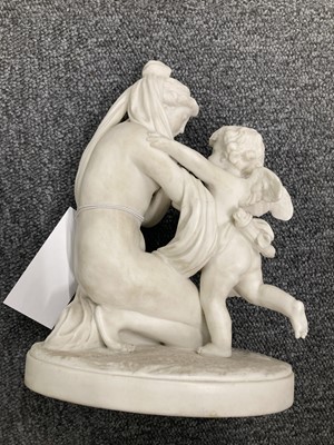 Lot 447 - Sevres. La Lecon De L'Amour (Lesson of Love), late 19th century