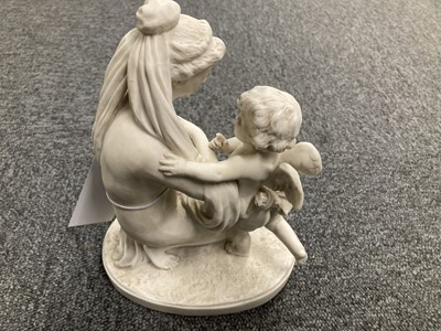 Lot 447 - Sevres. La Lecon De L'Amour (Lesson of Love), late 19th century
