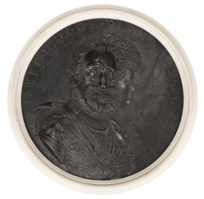 Lot 36 - Dupré (Guillaume, circa 1574-1647). Henri IV and Marie de Medici, 1602, cast bronze medal