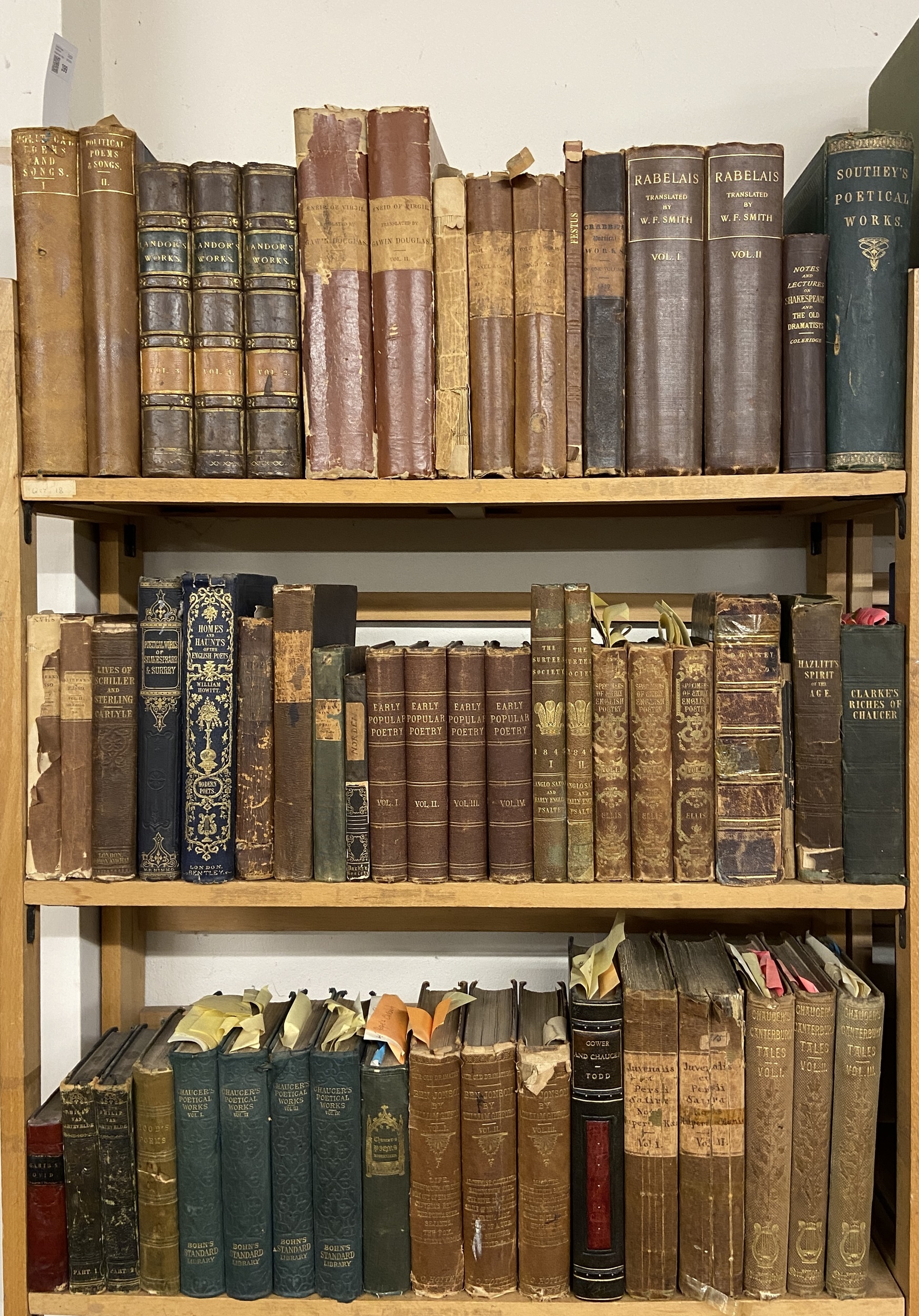Lot 399 - Wright (Thomas, editor). Political Poems and