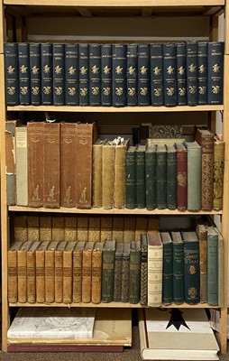 Lot 405 - Scott (Walter). Waverley Novels (The Edinburgh Edition), 25 volumes, 1850s..., and others