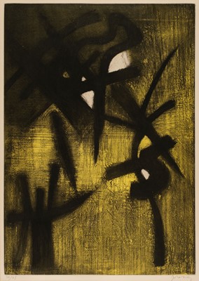 Lot 286 - Prassinos (Mario, 1916-1985). Composition, colour etching