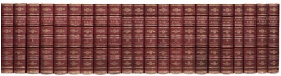 Lot 234 - Thackeray (William Makepeace). Works, 22 volumes, 1874-76