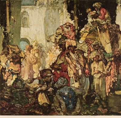 Lot 13 - Brangwyn (Frank, 1857-1958). Street market