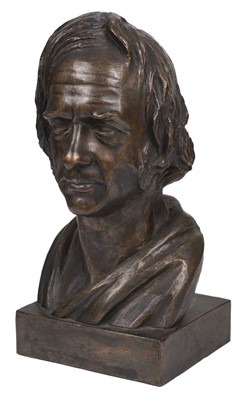 Lot 43 - Steell (Sir John Robert, 1804-1891). Reverend Thomas Guthrie, circa 1856, cast bronze bust