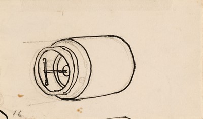 Lot 439 - Leach (Bernard Howell, 1889-1979). Communal Korean Kiln, pen and ink on wove paper