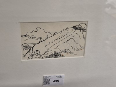 Lot 439 - Leach (Bernard Howell, 1889-1979). Communal Korean Kiln, pen and ink on wove paper