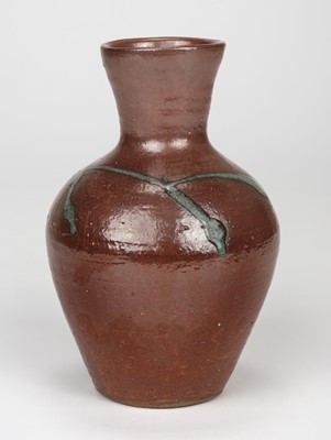 Lot 384 - Corser (Trevor, 1938-2015). A stoneware bottle vase