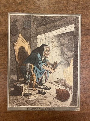 Lot 121 - Gillray (James). Taking Physick. London: H. Humphreys, February 6th 1800