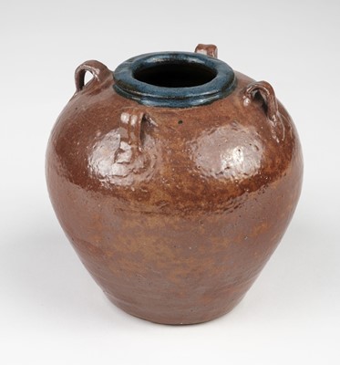 Lot 385 - Corser (Trevor, 1938-2015). A stoneware jar with lugs