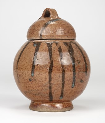 Lot 686 - Corser (Trevor, 1938-2015). A footed stoneware jar and cover