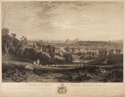 Lot 67 - Oxford. Pye (John), A View of Oxford from the Abingdon Road..., 1818