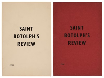 Lot 629 - Hughes (Ted, contributor). Saint Botolph's Review, 1st edition, Cambridge: David Ross, 1956