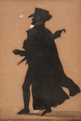 Lot 75 - Edouart (Auguste, 1788-1861). Silhouette portrait of Charles Simeon, Cambridge, 1828